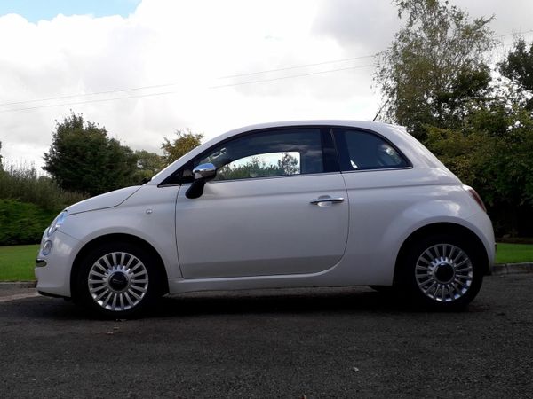 Fiat 500 Hatchback, Petrol, 2012, White