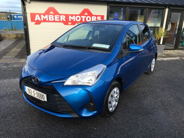 Toyota Yaris Hatchback, Petrol, 2019, Blue