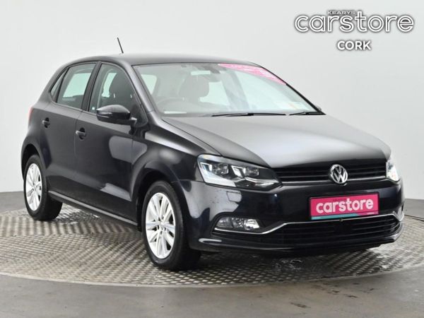 Volkswagen Polo Hatchback, Petrol, 2017, Black