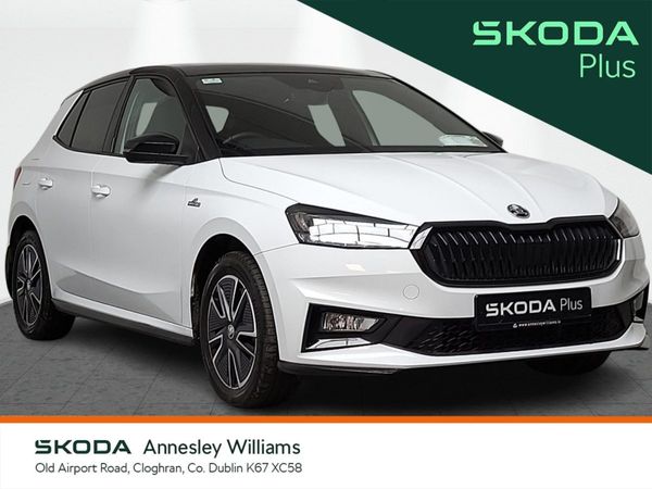 Skoda Fabia Hatchback, Petrol, 2024, White