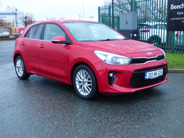 Kia Rio Hatchback, Petrol, 2020, Red