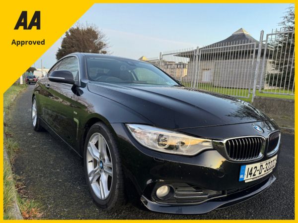 BMW 4-Series Coupe, Petrol, 2014, Black