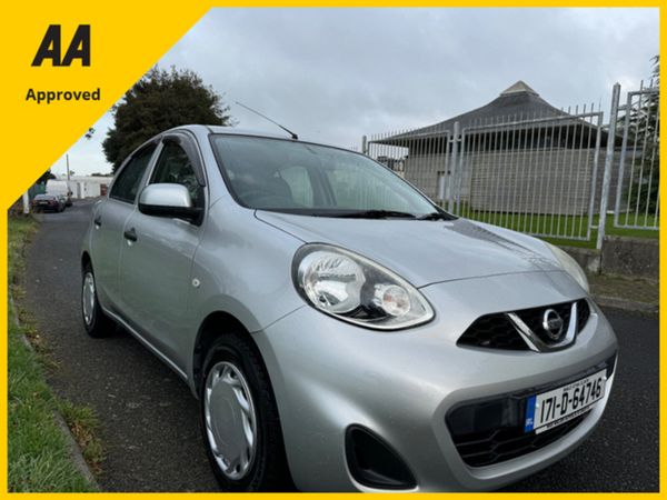 Nissan March Hatchback, Petrol, 2017, Silver