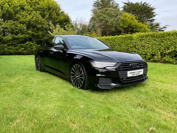 Audi A6 Saloon, Diesel Hybrid, 2019, Black