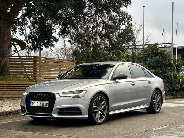 Audi A6 Saloon, Petrol, 2018, Silver