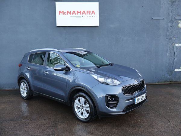 Kia Sportage SUV, Diesel, 2018, Blue