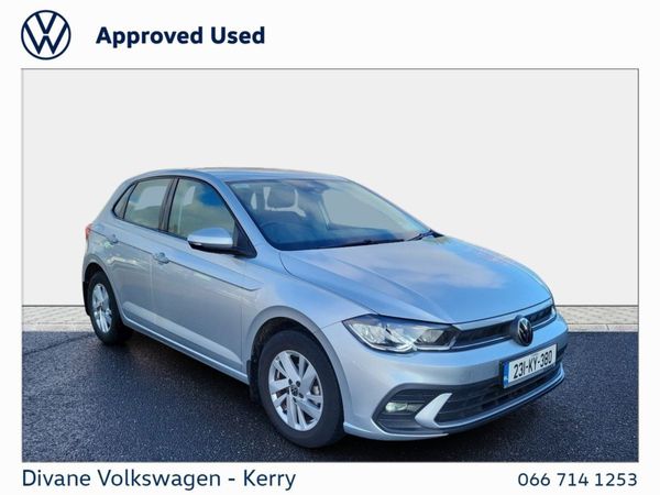 Volkswagen Polo Hatchback, Petrol, 2023, Silver