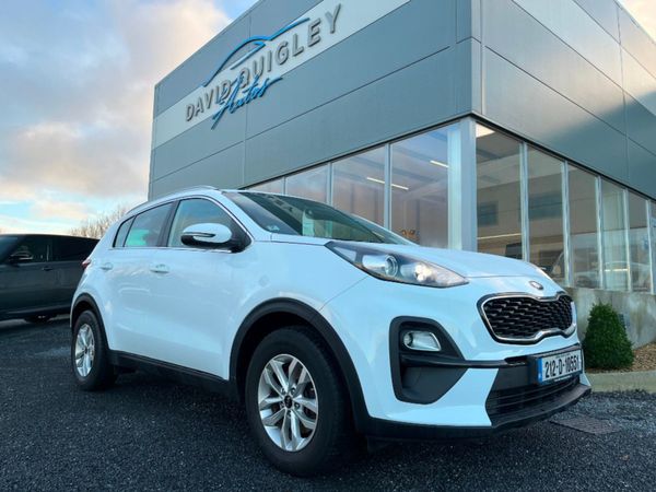 Kia Sportage MPV, Hybrid, 2021, White