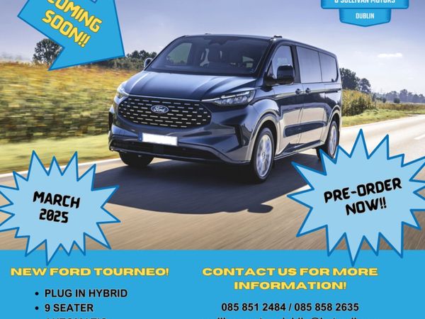 Ford Tourneo Custom MPV, Petrol Plug-in Hybrid, 2025, Other