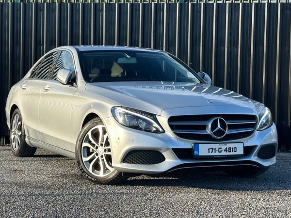 Mercedes-Benz C-Class Saloon, Diesel, 2017, Silver