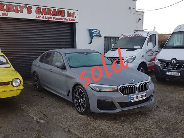 BMW 5-Series Saloon, Diesel, 2022, Grey