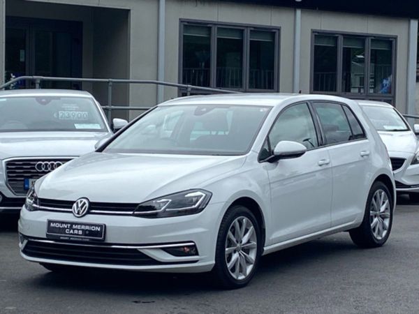 Volkswagen Golf Hatchback, Petrol, 2019, White