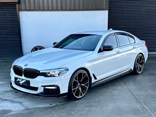 BMW 5-Series Saloon, Diesel, 2017, White