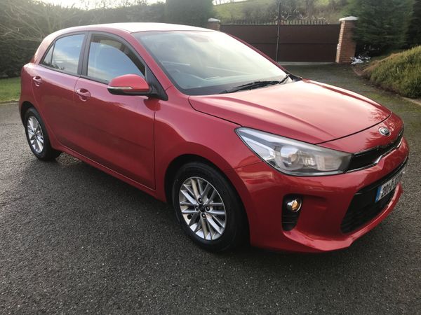 Kia Rio Hatchback, Petrol, 2020, Red