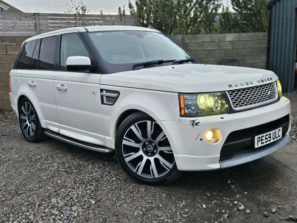 Land Rover Range Rover Sport SUV, Diesel, 2009, White
