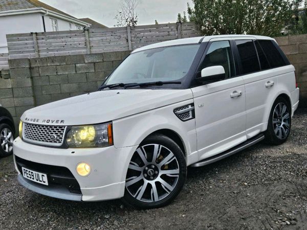 Land Rover Range Rover Sport SUV, Diesel, 2009, White