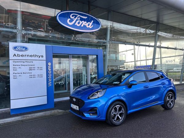 Ford Puma MPV, Petrol Hybrid, 2024, Blue