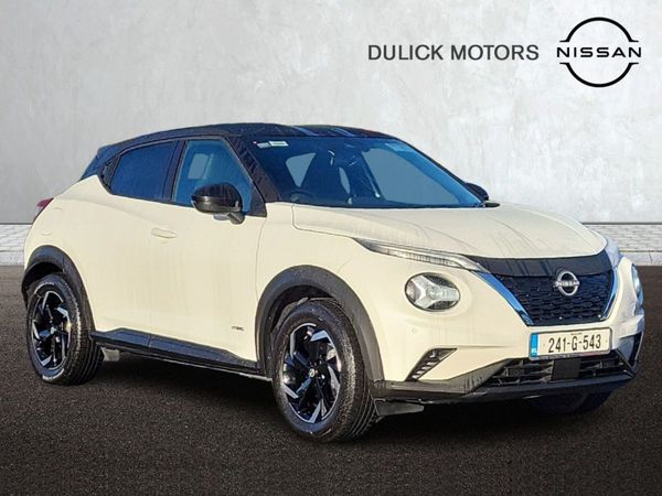 Nissan Juke SUV, Petrol Hybrid, 2024, White