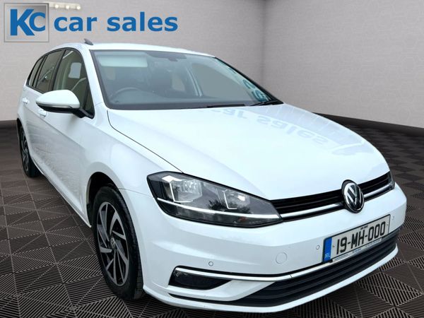 Volkswagen Golf Estate, Diesel, 2019, White