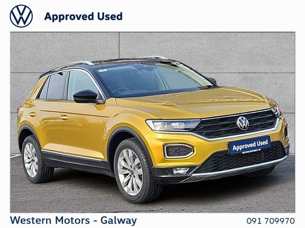 Volkswagen T-Roc SUV, Diesel, 2021, Yellow