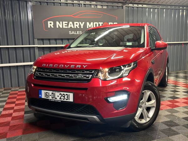 Land Rover Discovery Sport SUV, Diesel, 2016, Red