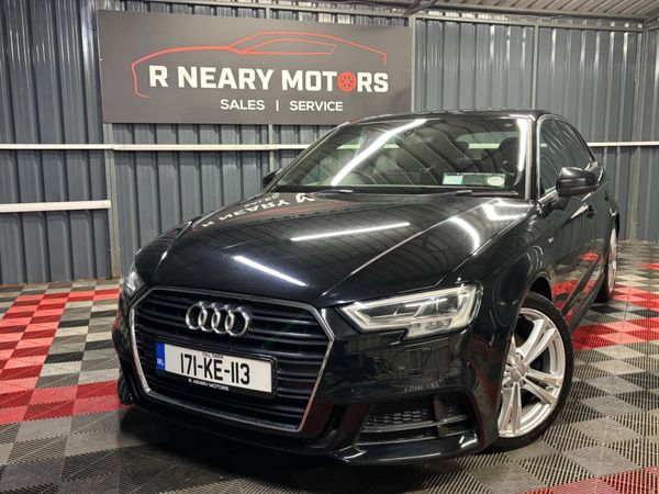 Audi A3 Hatchback, Diesel, 2017, Black