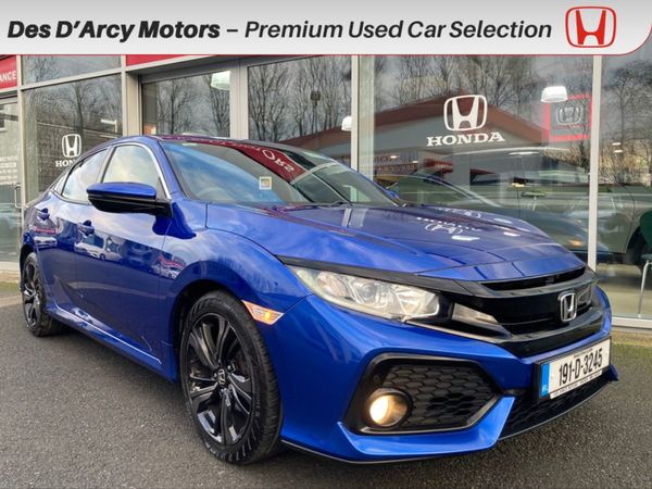 Honda Civic Hatchback, Petrol, 2019, Blue