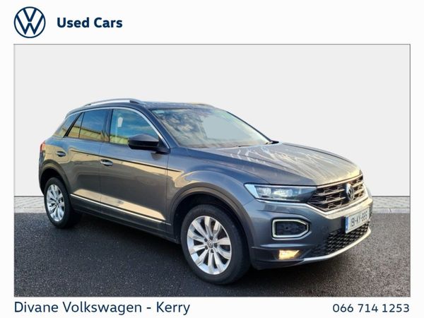 Volkswagen T-Roc SUV, Petrol, 2019, Grey