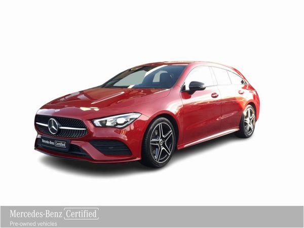 Mercedes-Benz CLA Estate, Petrol, 2021, Red
