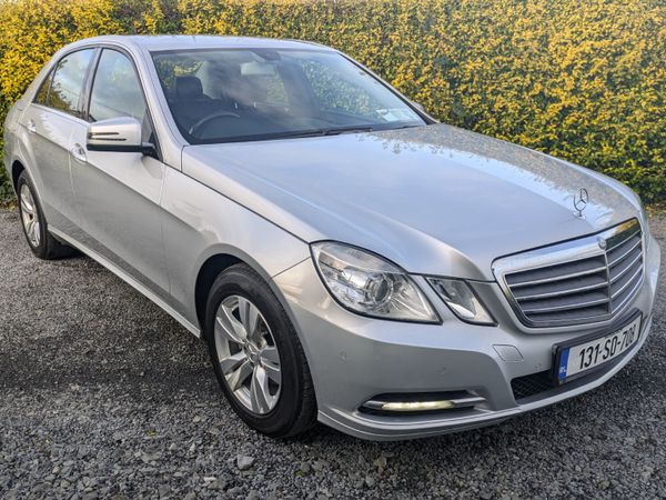 Mercedes-Benz E-Class Saloon, Diesel, 2013, Silver