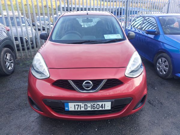 Nissan Micra Hatchback, Petrol, 2017, Red