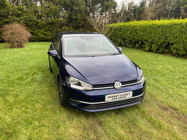 Volkswagen Golf Hatchback, Diesel, 2018, Blue