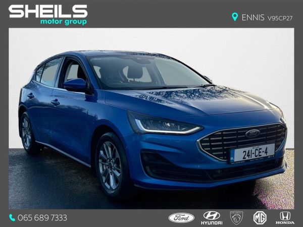 Ford Focus Hatchback, Petrol, 2024, Blue