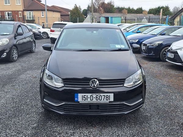 Volkswagen Polo Hatchback, Petrol, 2015, Black