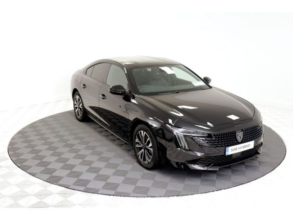 Peugeot 508 Hatchback, Petrol Plug-in Hybrid, 2025, Black