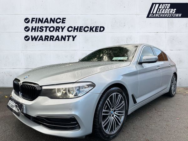 BMW 5-Series Saloon, Diesel, 2018, Silver