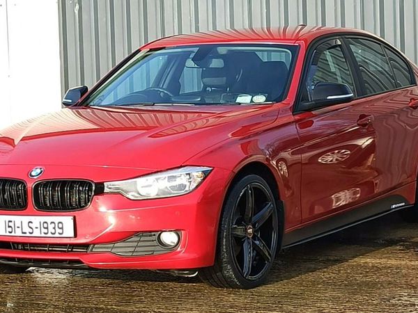 BMW 3-Series Saloon, Diesel, 2015, Red