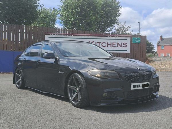 BMW 5-Series Saloon, Diesel, 2016, Black