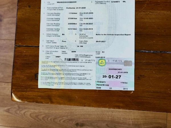 BMW X3 SUV, Diesel, 2015, Grey