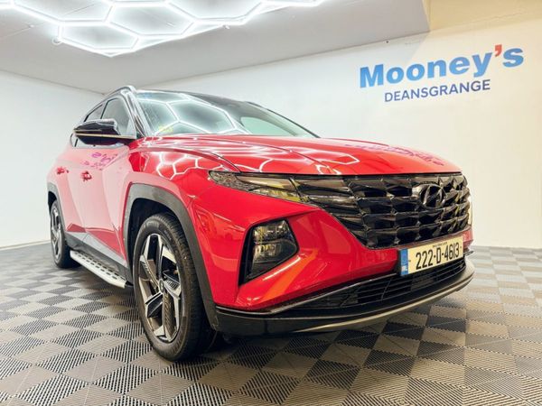 Hyundai Tucson SUV, Petrol Hybrid, 2022, Red