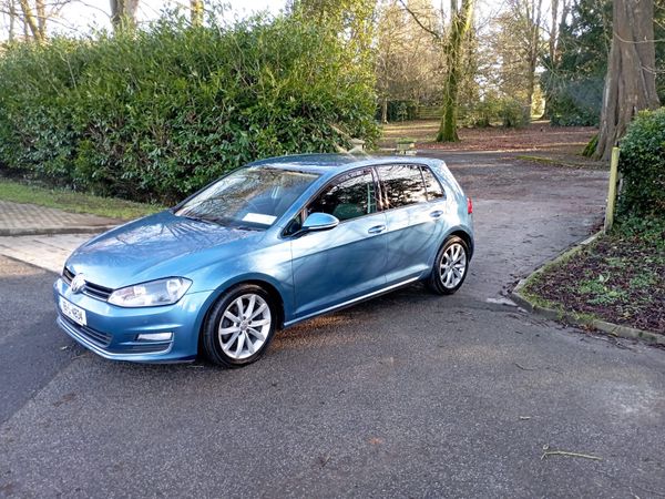 Volkswagen Golf Hatchback, Diesel, 2016, Blue