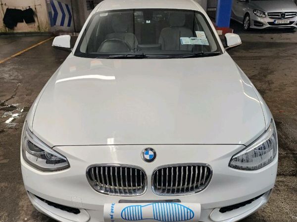 BMW 1-Series Hatchback, Petrol, 2014, White