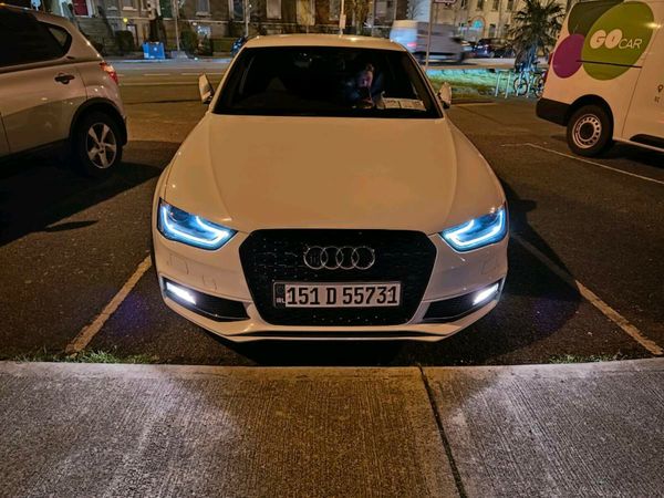 Audi A4 Saloon, Petrol, 2015, White