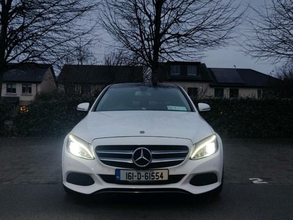 Mercedes-Benz C-Class Saloon, Petrol Plug-in Hybrid, 2016, White