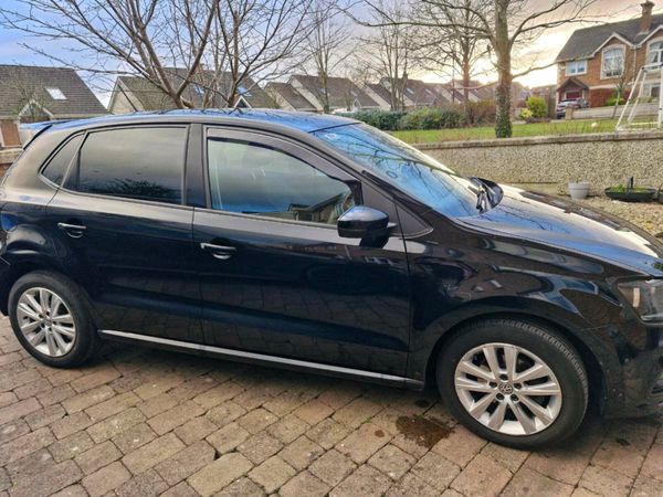 Volkswagen Polo Hatchback, Petrol, 2016, Black