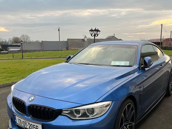 BMW 4-Series Coupe, Diesel, 2017, Blue
