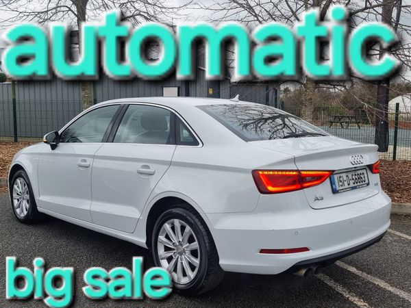 Audi A3 Saloon, Petrol, 2015, White