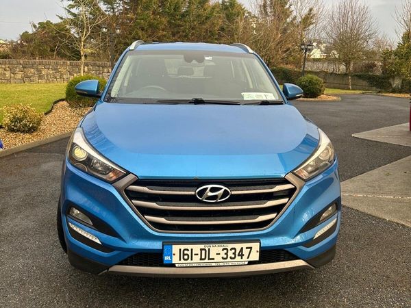 Hyundai Tucson SUV, Diesel, 2016, Blue