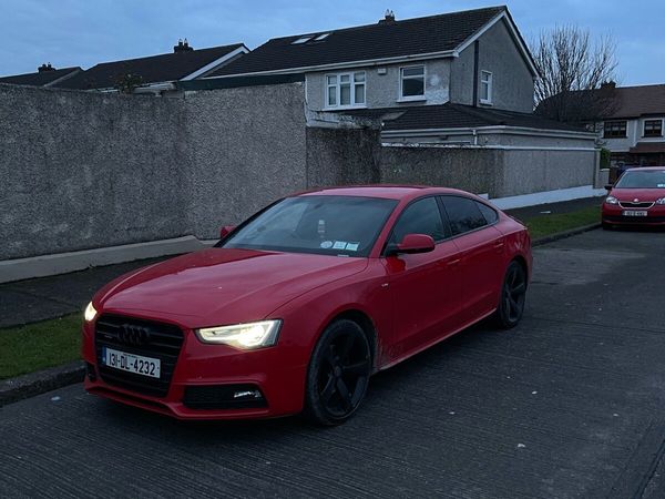 Audi A5 Hatchback, Diesel, 2013, Red
