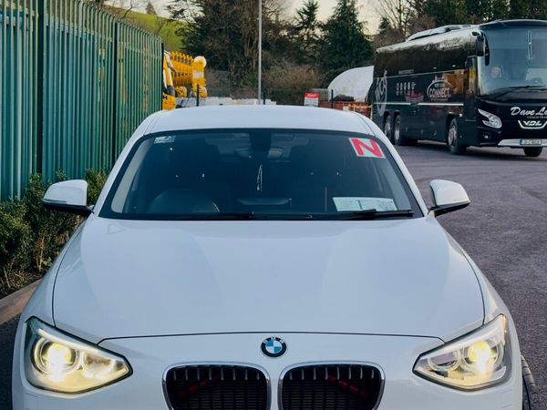BMW 1-Series Hatchback, Petrol, 2014, White